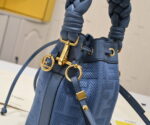 FENDI mini bucket bag 0189 Blue - Image 9