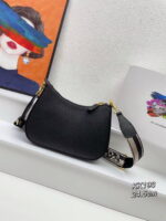 Prada VITELLODAINO One shoulder SOFT cowhide crossbody bag 1BH193 size:24.5*15*7cm - Image 4