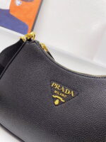 Prada VITELLODAINO One shoulder SOFT cowhide crossbody bag 1BH193 size:24.5*15*7cm - Image 5