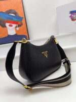 Prada VITELLODAINO One shoulder SOFT cowhide crossbody bag 1BH193 size:24.5*15*7cm - Image 2