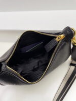Prada VITELLODAINO One shoulder SOFT cowhide crossbody bag 1BH193 size:24.5*15*7cm - Image 6