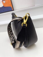 Prada VITELLODAINO One shoulder SOFT cowhide crossbody bag 1BH193 size:24.5*15*7cm - Image 7