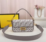 FENDI Baguette F embroidery colors shoulderbag F2029 Size: 26*5*15CM