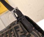 FENDI Vintage Underarm bag 7701 Waterproof cloth Brown Size:29*21*12cm - Image 7