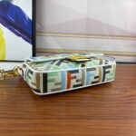 FENDI Baguette Rainbow F embroidery colors shoulderbag F2029 Size: 26*5*15CM - Image 4