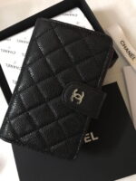 Chanel sheepskin wallet with gold and sliver hardware 50073 size: 15*10cm - Image 4