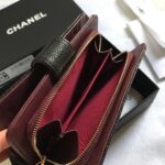 Chanel sheepskin wallet with gold and sliver hardware 50073 size: 15*10cm - Image 7