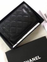 Chanel sheepskin wallet with gold and sliver hardware 50073 size: 15*10cm - Image 10