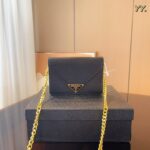 Prada Monochrome Chain bag 5 colors size: 21*4*14cm - Image 3