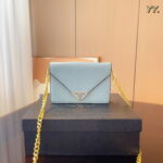 Prada Monochrome Chain bag 5 colors size: 21*4*14cm - Image 2