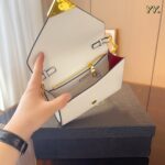 Prada Monochrome Chain bag 5 colors size: 21*4*14cm - Image 7