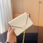 Prada Monochrome Chain bag 5 colors size: 21*4*14cm - Image 8