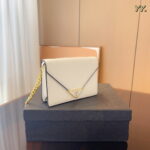 Prada Monochrome Chain bag 5 colors size: 21*4*14cm - Image 10
