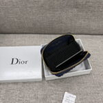 Dior Classic organ card pack with multiple slots Small zipper card bag 6113 size: 11*8*3cm - Image 8