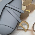 Dior saddle leather with Spaghetti straps size: 25.5 *20 * 6.5cm - Image 3
