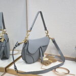 Dior saddle leather with Spaghetti straps size: 25.5 *20 * 6.5cm - Image 5
