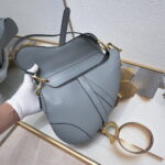 Dior saddle leather with Spaghetti straps size: 25.5 *20 * 6.5cm - Image 2