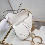 Dior saddle leather with Spaghetti straps white size: 25.5 *20 * 6.5cm - Image 2