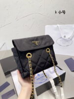 Prada vintage Nylon chain parachute bag size: 22*17 cm - Image 2