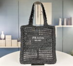 Prada Raffia fiber tote bag 7 colors 1BG393 size: 38*36*3cm - Image 2