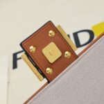 FENDI baguette bag Colorful rainbow F embroidery colors F2029 SIZE:26*5*15CM - Image 9