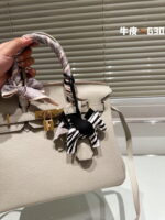 Hermès Birkin Togo Calf Gold Hardware Cream White size: 30????????/ 25???????? - Image 3