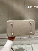 Hermès Birkin Togo Calf Gold Hardware Cream White size: 30????????/ 25???????? - Image 6