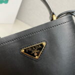 Prada Panier Plain cowhide Bucket bag black size: 15*16*9.5cm - Image 5
