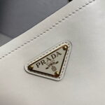 Prada Panier Plain cowhide Bucket bag white size: 15*16*9.5cm - Image 7
