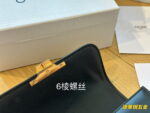 CELINE TRIOMPHE Crossbody bag Black size: 19*15cm - Image 5