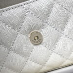 Chanel dark horse Kelly lychee colored cowhide long handle bag - Image 4