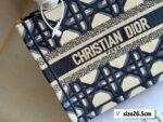Dior Three-dimensional embroidery Book 23 tote shopping bags size: 26.5*21/36*28/41*35cm - Image 10