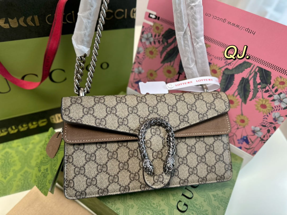 i1693302650_1954_6.jpg Gucci diamond buckle Dionysian chain bag size:25*13cm - Image 1