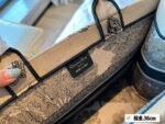 Dior Three-dimensional embroidery Book 23 tote shopping bags size: 36*28 cm - Image 3