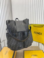 FENDI new backpack Brown/Black Size:34*44cm - Image 6
