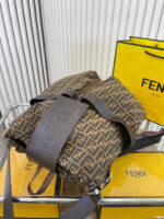 FENDI new backpack Brown/Black Size:34*44cm - Image 4