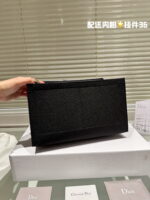 Dior Oblique Book Tote bag navy blue  size: 35cm/42cm - Image 3