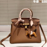 Hermès Birkin Togo Calf Gold Hardware chestnut size: 30/ 25