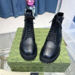 Gucci platform double G zip Doc Martens size: 35-39（40 customized）note shoes size when you fill shipping address - Image 4