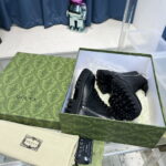 Gucci platform double G zip Doc Martens size: 35-39（40 customized）note shoes size when you fill shipping address - Image 2