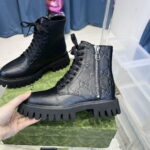 Gucci platform double G zip Doc Martens size: 35-39（40 customized）note shoes size when you fill shipping address - Image 6