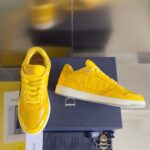 Dior B27 Oblique Galaxy Stone print casual sneakers yellow couple size W: 35-41 / M:38-46 note shoes size when you fill shipping address - Image 6