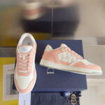 Dior B27 Oblique Galaxy Stone print casual sneakers pink couple size W: 35-41 / M:38-46 note shoes size when you fill shipping address - Image 6
