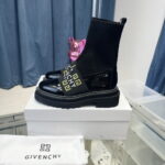Givenchy round toe letter sock ankle boots size: 35-39（40.41customized）note shoes size when you fill shipping address