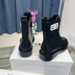 Balenciaga round toe button ankle boots cowhide size: 35-39（40.41customized）note shoes size when you fill shipping address - Image 4