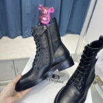Balenciaga round toe button ankle boots cowhide size: 35-39（40.41customized）note shoes size when you fill shipping address - Image 10
