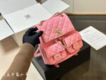 CHANEL Gabrielle caviar The homeless backpack 4 colors size: 20*20cm - Image 9