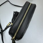 YSL MONOGRAM SAINT LAURENT LOU quilted leather camera bag black with gold hardware 520534 size: 23*16*6CM - Image 3