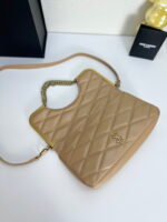 YSL25 New arrival Handbag Crossbody bag apricot 71314 size: 25*20cm - Image 4