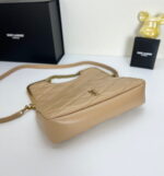 YSL25 New arrival Handbag Crossbody bag apricot 71314 size: 25*20cm - Image 5